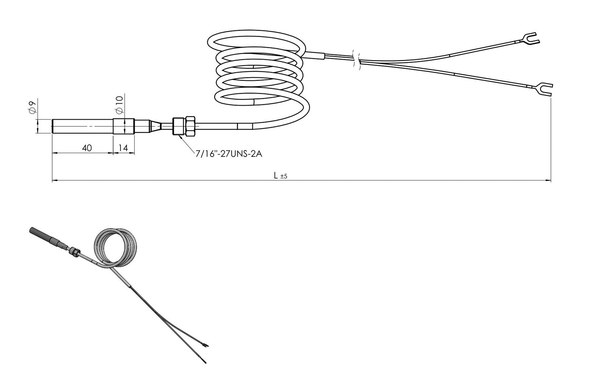 Thermopile Thermopile Dimensions