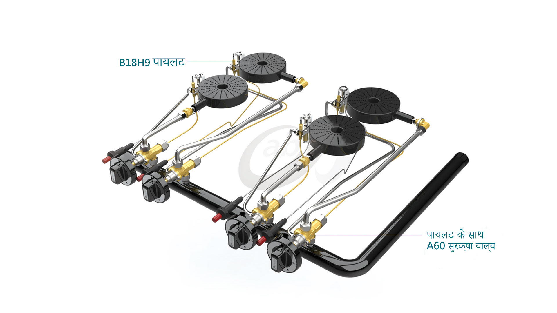 A60 safety valve is adopted in the European type range A60 safety valve is adopted in the European type range