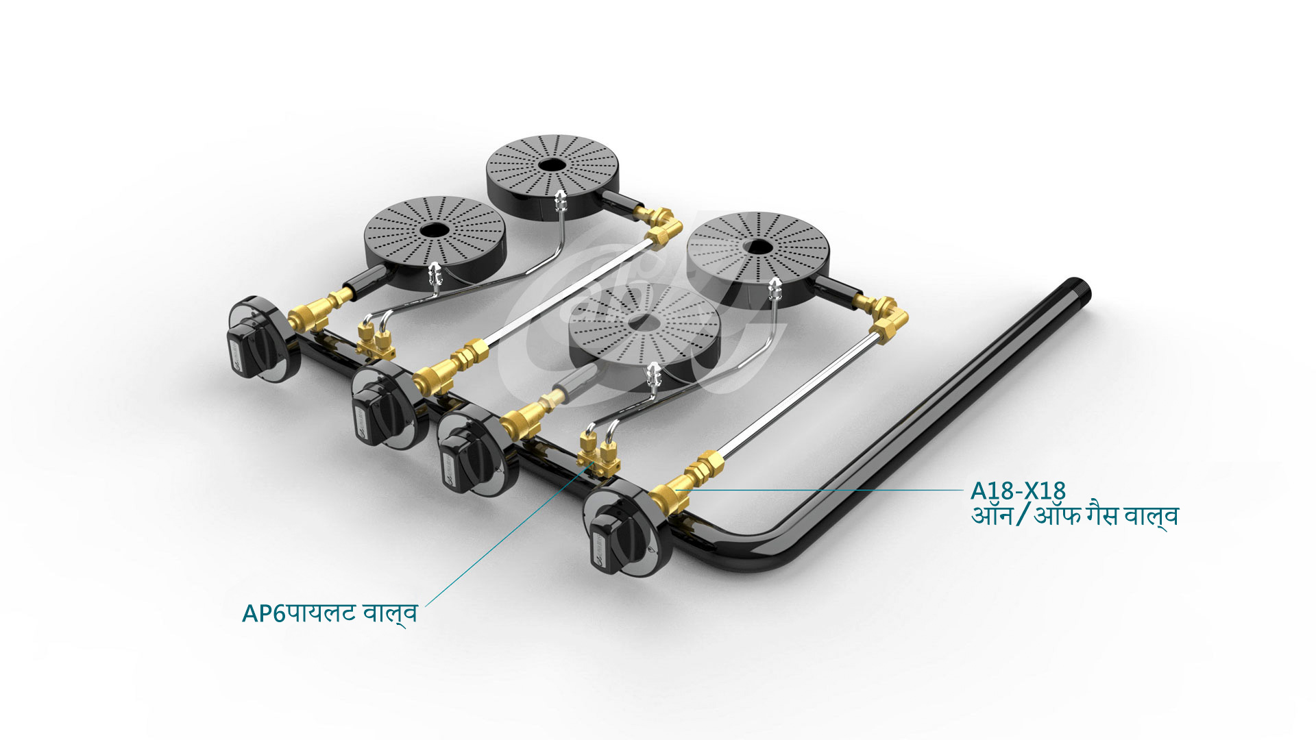 American Range Solution - Designated for application by well-known cooking appliances' brands American Range Solution - Designated for application by well-known cooking appliances' brands